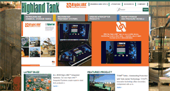 Desktop Screenshot of highlandtank.com